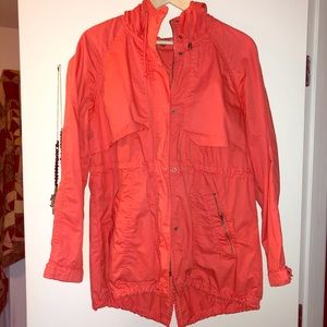ADORABLE CORAL UTILITY JACKET SIZE 42 (L)